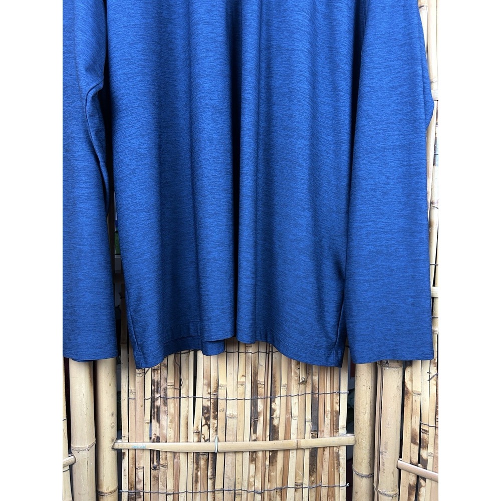 Men's Under Armour 1/2 Zip Long Sleeve Navy Blue Tech Pullover Shirt 2XL - Picture 5 of 12